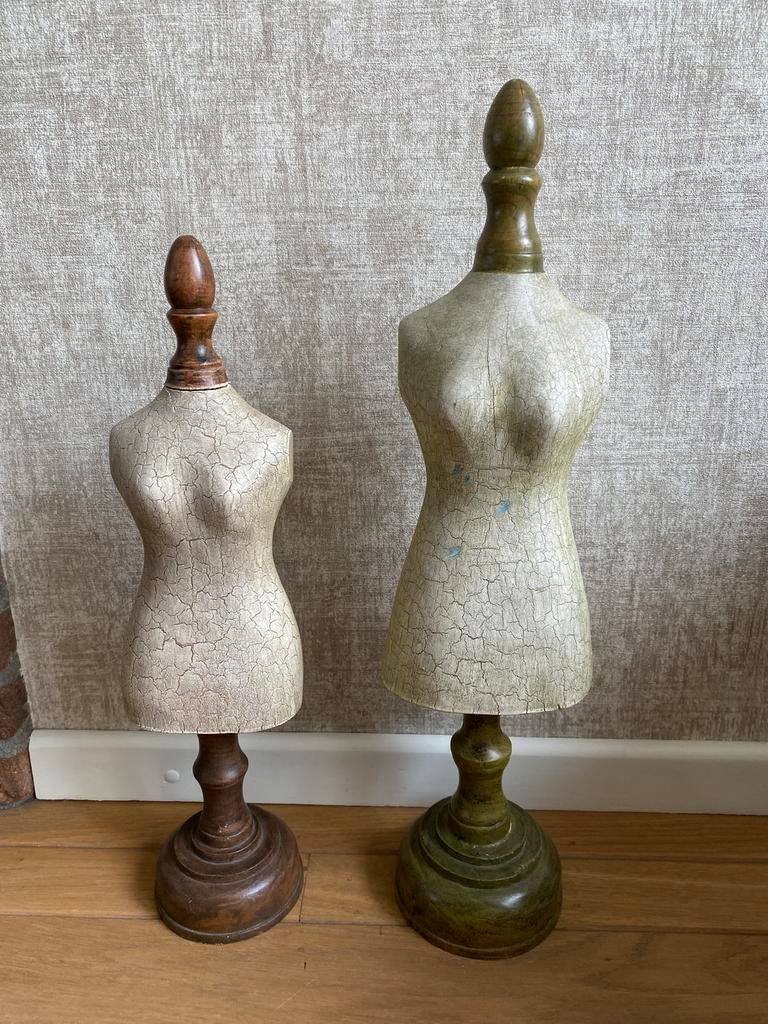 Brocante kleine paspop, Antiek en Kunst, Ophalen of Verzenden