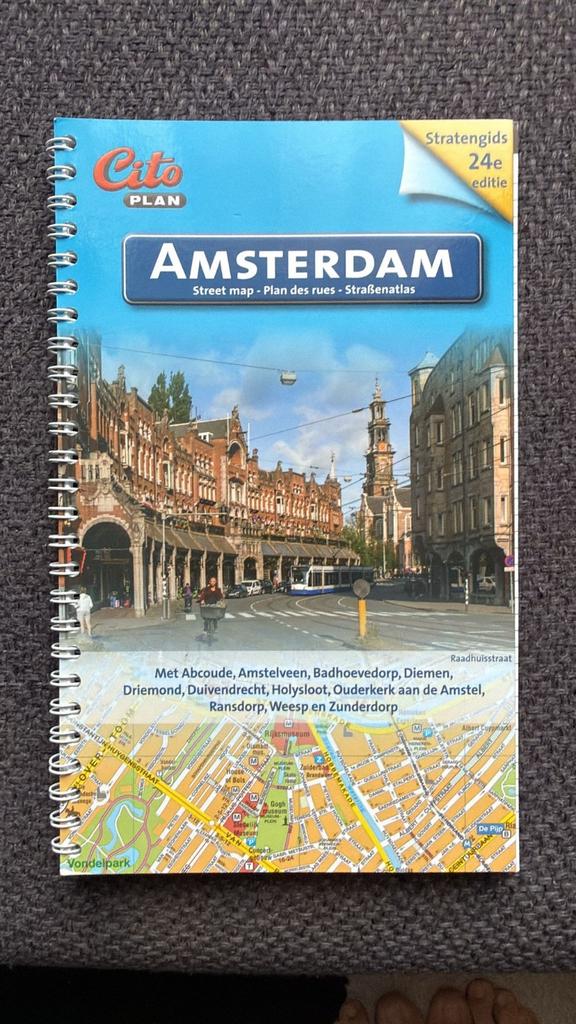 Cito Plan Amsterdam Stratengids 24e editie, Ophalen, 1800 tot 2000, Nederland, Landkaart