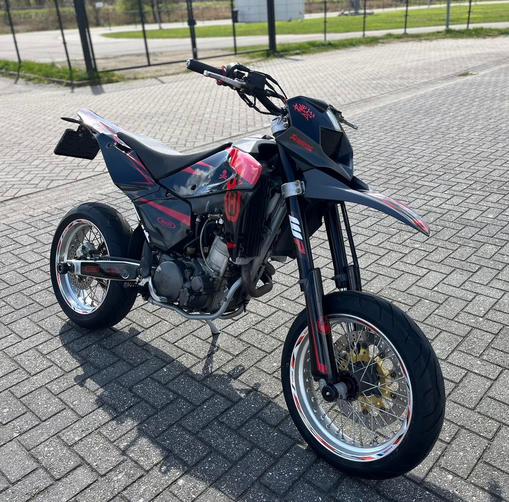 Husqvarna 610 sm supermoto, Motoren, Motoren | Husqvarna, Particulier, Meer dan 35 kW, SuperMoto