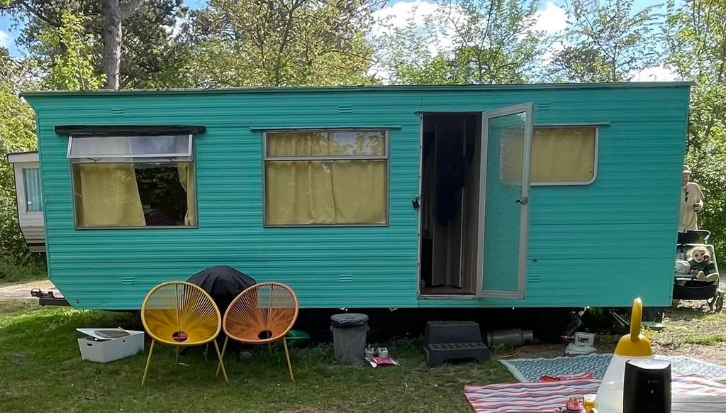Te Koop: charmante stacaravan (ophalen Bakkum), Ophalen of Verzenden, Gebruikt