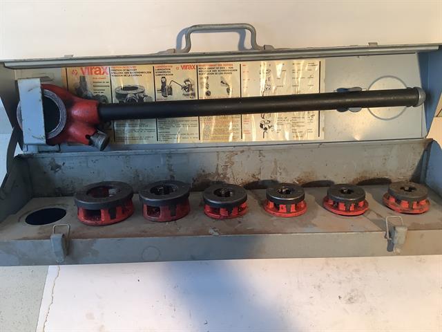 draadsnij set Virax, Doe-het-zelf en Verbouw, Gebruikt, Niet ingevuld, Niet ingevuld, Ophalen