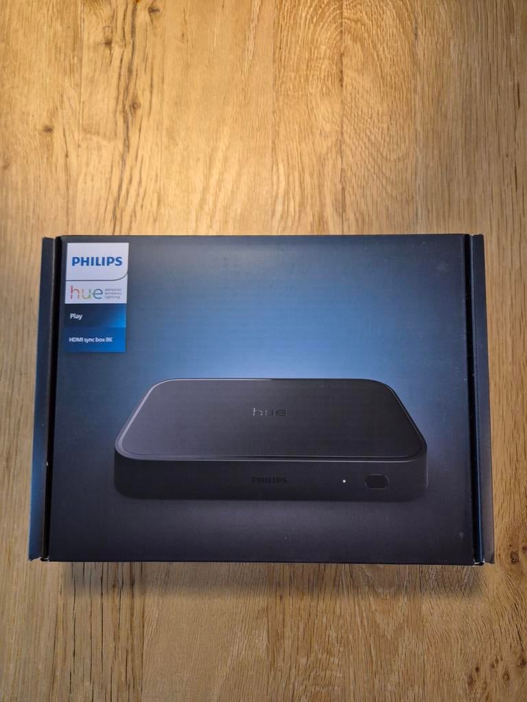 Nieuwe Philips Hue Play HDMI Sync Box 8K - Ongeopend, Ophalen of Verzenden, Nieuw, Modern, Smart Home, Entertainment