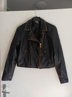 Lederlook jasje Eksept by Nicolette, maat L, Zwart, Ophalen of Verzenden, A, A