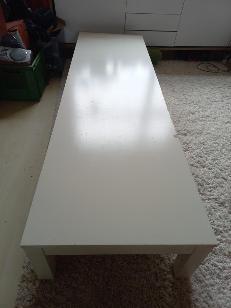 Lage lange tafel / tv kast / sidetable, Ophalen, 25 tot 50 cm, Rechthoekig