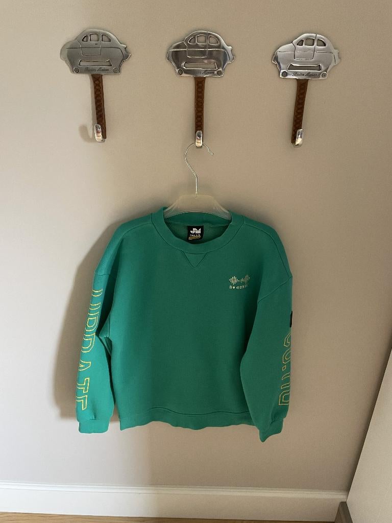 Trui groen maat 146 Jill & Mitch, Ophalen, Trui of Vest, Zo goed als nieuw, Jongen