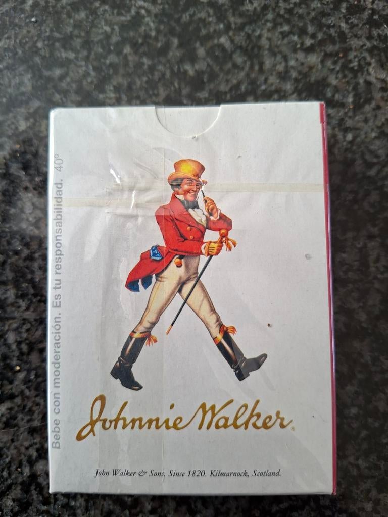 Johnnie Walker speelkaarten, Verzamelen, Speelkaarten, Jokers en Kwartetten, Ophalen of Verzenden, Nieuw, Speelkaart(en)
