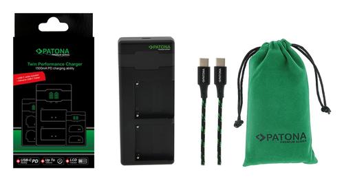 Premium Twin Performance Charger Nikon incl. USB-C Cable, Verzenden, Nieuw