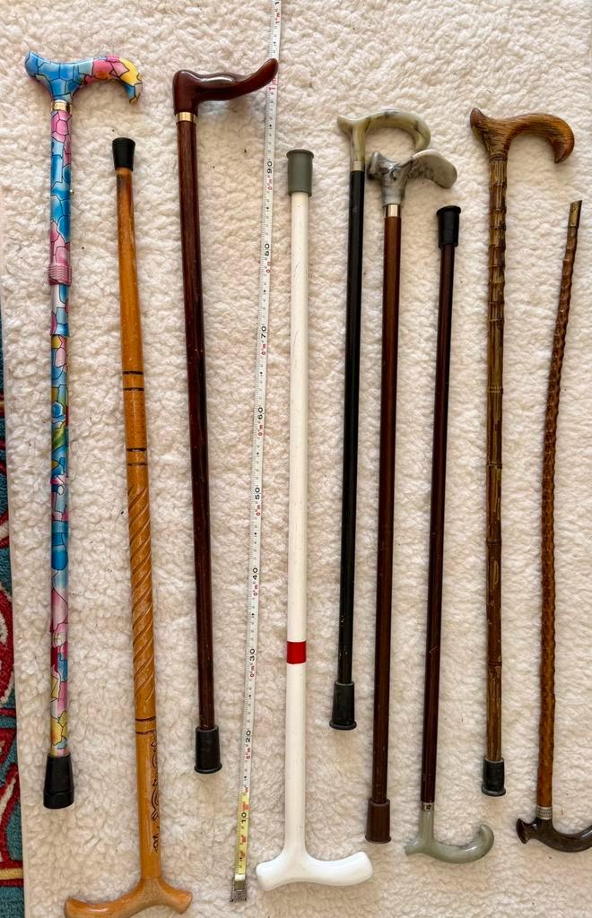 Wandelstok met derby greep, Diversen, Wandelstokken, Zo goed als nieuw, Ophalen of Verzenden