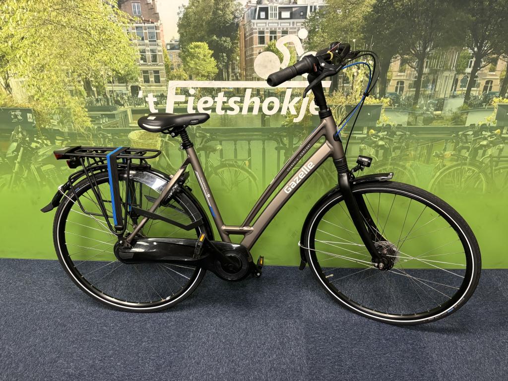 Fietshokje Raaks: Gazelle Chamonix damesfiets 53cm, Fietsen en Brommers, Fietsen | Dames | Damesfietsen, Zo goed als nieuw, Gazelle
