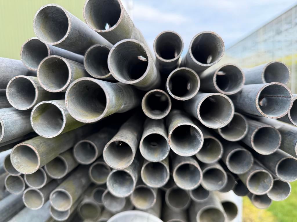 Gegalvaniseerde ijzeren buizen 32mm, 185cm (ca. 20 stuks), Ophalen, Gebruikt