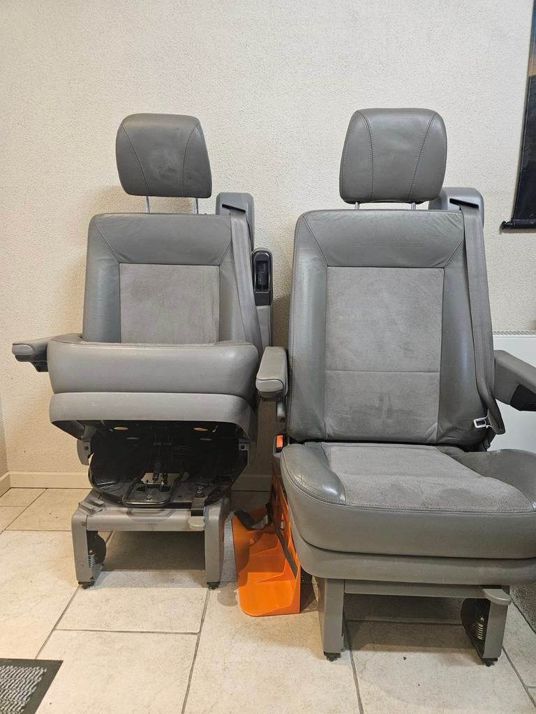 VW Multivan T4 Captain Chairs leer en alcantara, Ophalen of Verzenden
