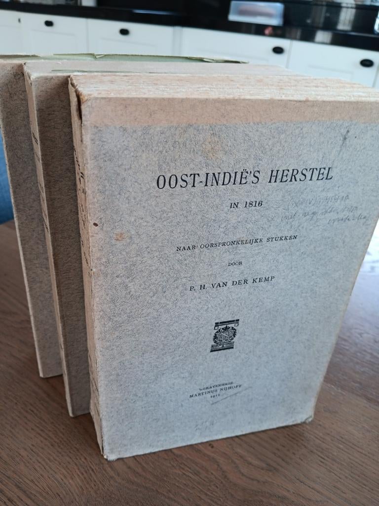PH van der Kemp - Het Nederlandsch-Indisch bestuur 1816-1817, Ophalen of Verzenden