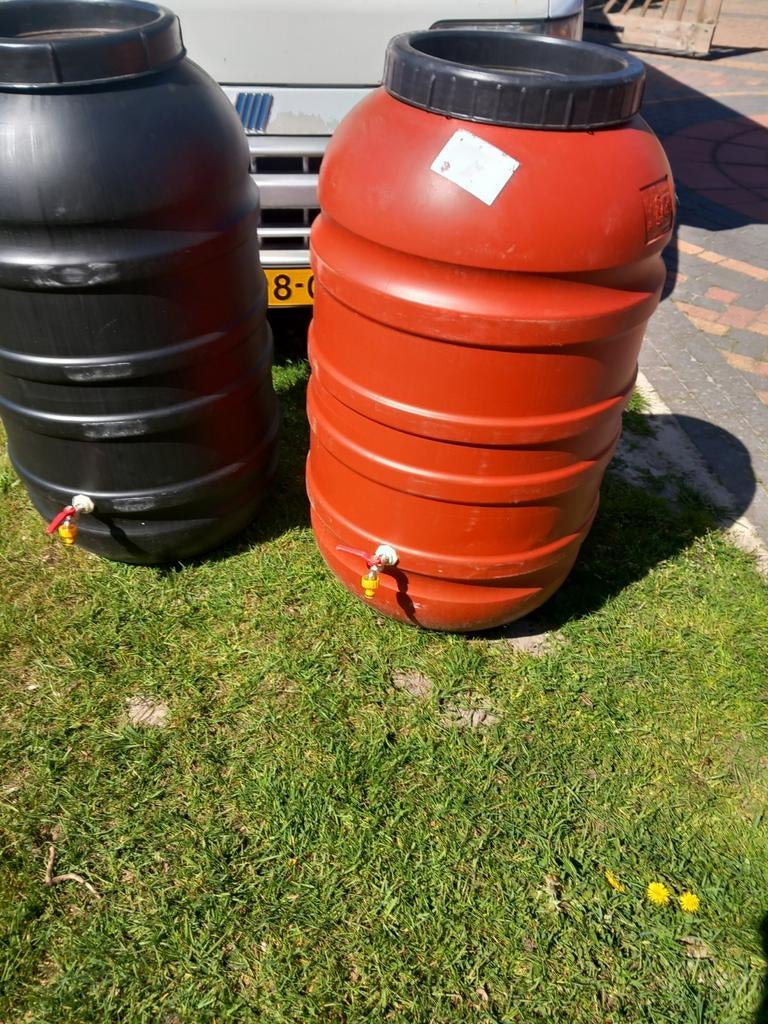 NAIZY Regenton inklapbaar, regenwaterton, 750 liter, regenwatertank met