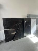 Diverse waterdichte pvc wandpanelen in zwart en wit marmer, Ophalen, Wandtegels, Nieuw, Minder dan 5 m²