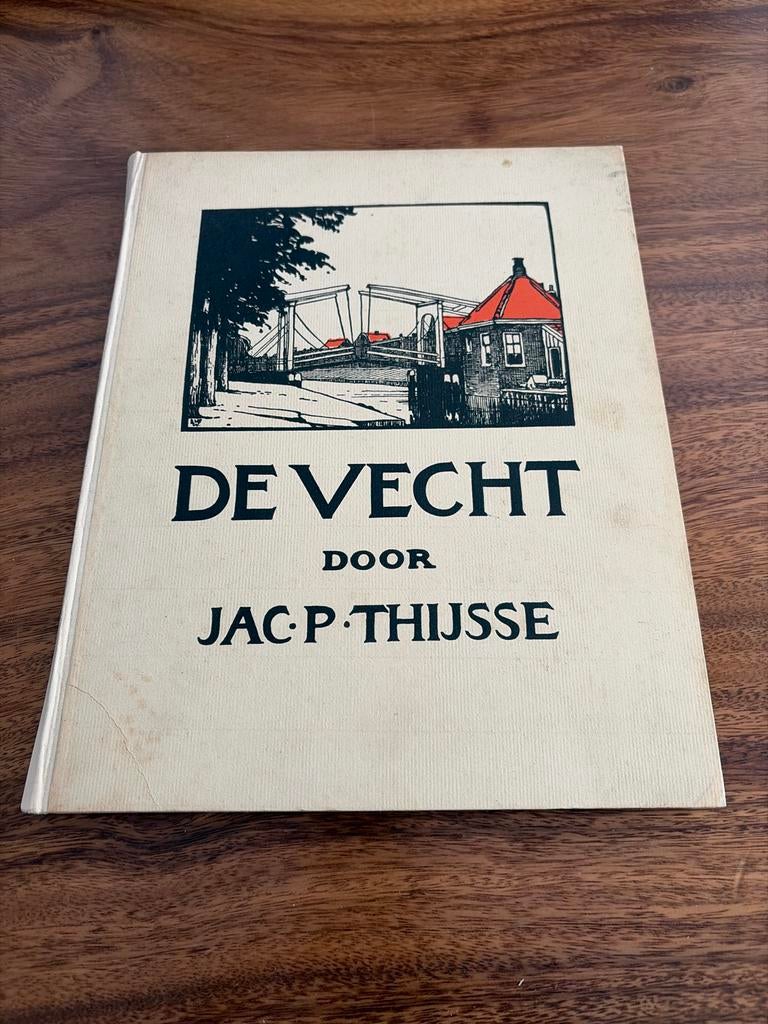 De Vecht door Jac. P. Thijsse 1916 2e druk, Boeken, Ophalen of Verzenden, Gelezen