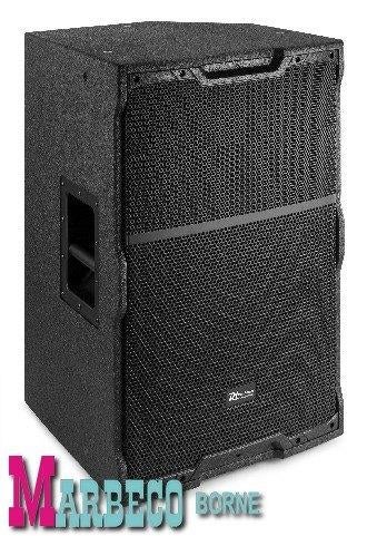Actieve Luidspreker, Speaker met versterker 15" 800 watt, Overige merken, Info@marbeco.nl, 120 watt of meer, Front, Rear of Stereo speakers