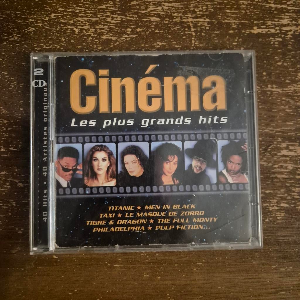 Cinéma: Les Plus Grands Hits - 2 CD Boxset, Ophalen of Verzenden, Zo goed als nieuw, Boxset