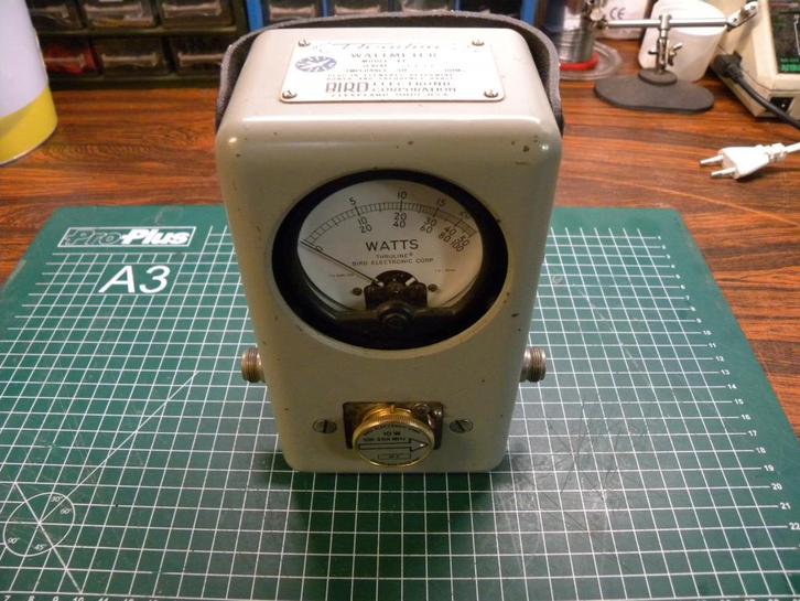 Thruline model-43(BIRD) power meter nette gezien leeftijd, Telecommunicatie, Zenders en Ontvangers, Gebruikt, Zender en Ontvanger