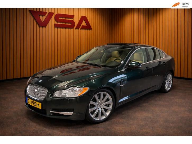 Jaguar XF 5.0 V8 Premium Luxury|full-opties|dakje|385PK|Came, Auto's, Jaguar, Bedrijf, Te koop, XF, ABS, Achteruitrijcamera, Airbags