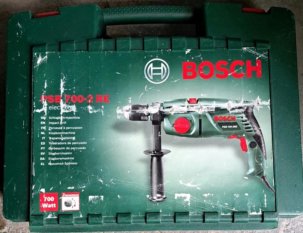 Tekoop mooi boormachine Bosch, Ophalen of Verzenden, Zo goed als nieuw, Boormachine