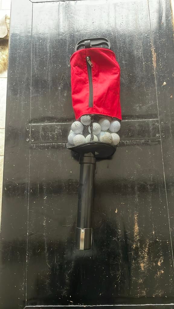 Golfbal raper met 50 gebruikte golfballen, Ophalen of Verzenden, Gebruikt, Overige typen, Overige merken