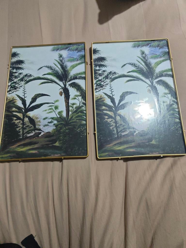 Goudkleurige fotolijstjes (2x 20x39 cm, 1x 13x18 cm Xenos), Minder dan 50 cm, Metaal of Aluminium, Nieuw, Ophalen of Verzenden