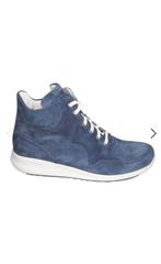 Durea dames schoenen maat 42 wijdte G zo goed als nieuw, Durea, Blauw, Ophalen of Verzenden, Sneakers of Gympen