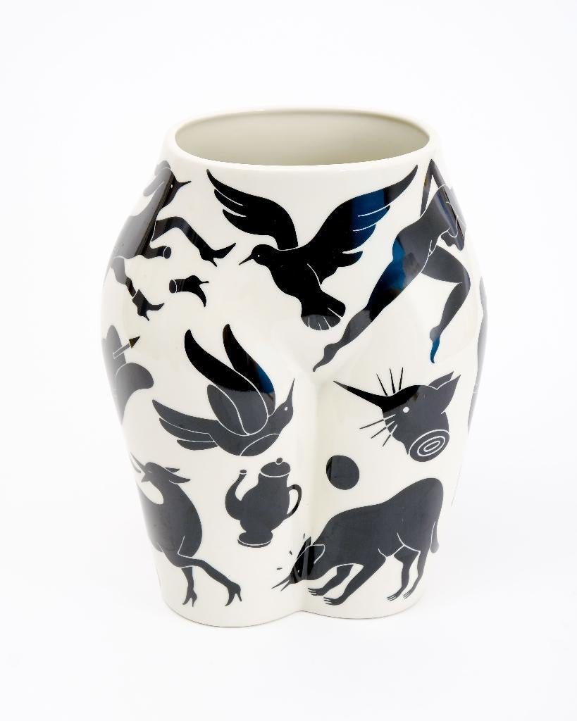 Piet Parra Vaso Di Culo - Mural 2016 vase byparra ed of 250, Antiek en Kunst, Kunst | Designobjecten, Verzenden