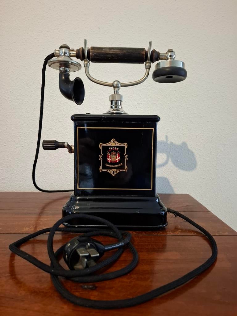 Antieke Deense telefoon Jydsk Telefon Aktieselskab, Antiek en Kunst, Ophalen