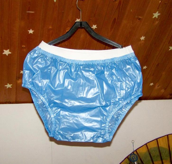 plastic broek merk suprima 1214 blauw maat 46, Diversen, Verpleegmiddelen, Zo goed als nieuw, Verzenden