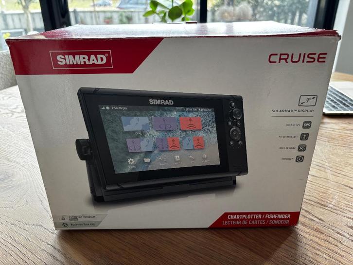 Plotter SIMRAD Cruise 9, Watersport en Boten, Navigatiemiddelen en Scheepselektronica, Zo goed als nieuw, Kaartplotter of Fish Finder