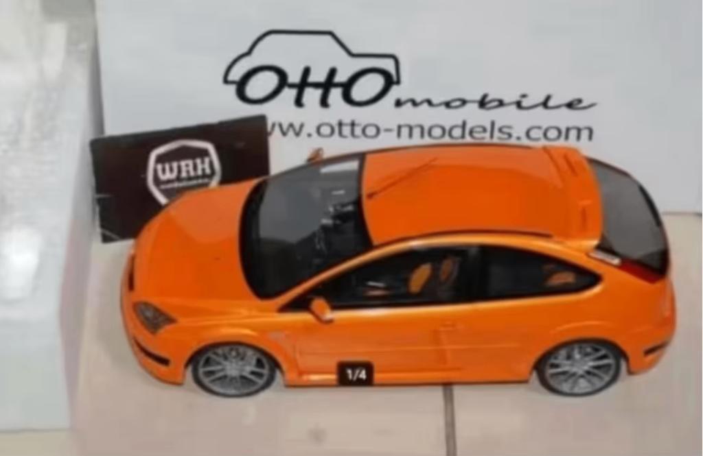 1:18 FORD FOCUS ST MK2 orange CUSTOM OT961 Otto mobile WRH, Hobby en Vrije tijd, Modelauto's | 1:18, Verzenden, Zo goed als nieuw