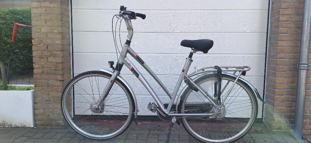 Giant Como CS1, Fietsen en Brommers, Fietsen | Dames | Damesfietsen, Gebruikt, Giant, Versnellingen, 53 tot 56 cm, Schijfrem, Ophalen