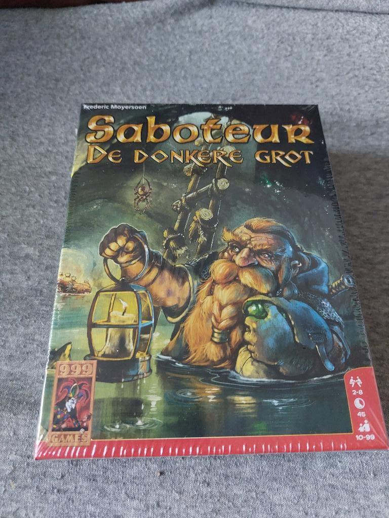 Nieuw spel saboteur de donkere grot, Vijf spelers of meer, Ophalen of Verzenden, Nieuw, 999 Games b.v.
