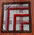 Leonardi scarf sjaal halsdoek bruin/rood, Kleding | Dames, Mutsen, Sjaals en Handschoenen, Ophalen of Verzenden, Zo goed als nieuw
