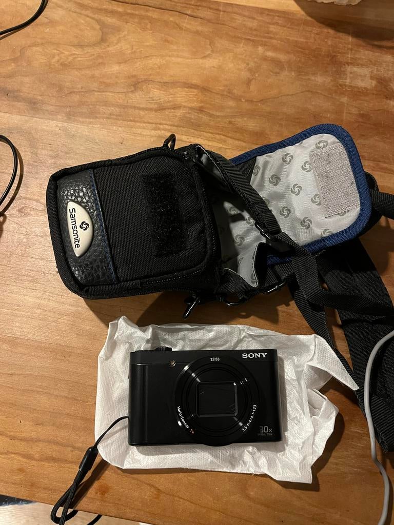 Sony DSC-WX500 camera met 256 MB kaart - Gebruikt, Gebruikt, Compact, Ophalen of Verzenden, Sony