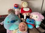 Diverse Knuffels: Squishmallow, Mario, Stitch, Gremlins, Ophalen of Verzenden, Gebruikt