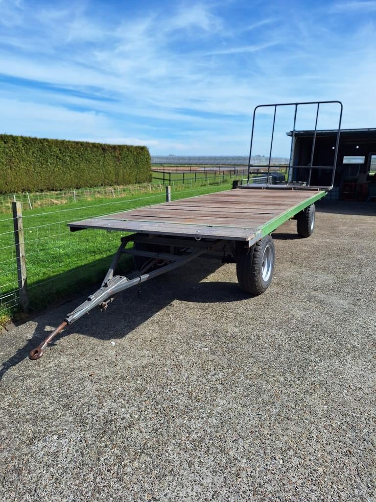 Te koop, nette landbouwwagen hooiwagen strowagen plattewagen, Ophalen, Transport