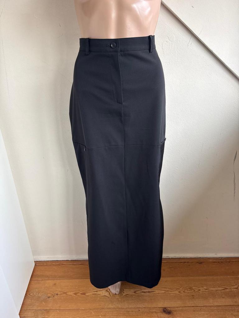 Ambiente lange rok maxirok maat 40 zwart split ritszakjes, Kleding | Dames, Maat 38/40 (M), Zwart, Ophalen of Verzenden, Zo goed als nieuw