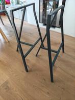 Ikea LERBERG schragen metaal donkergrijs, Ophalen, Gebruikt