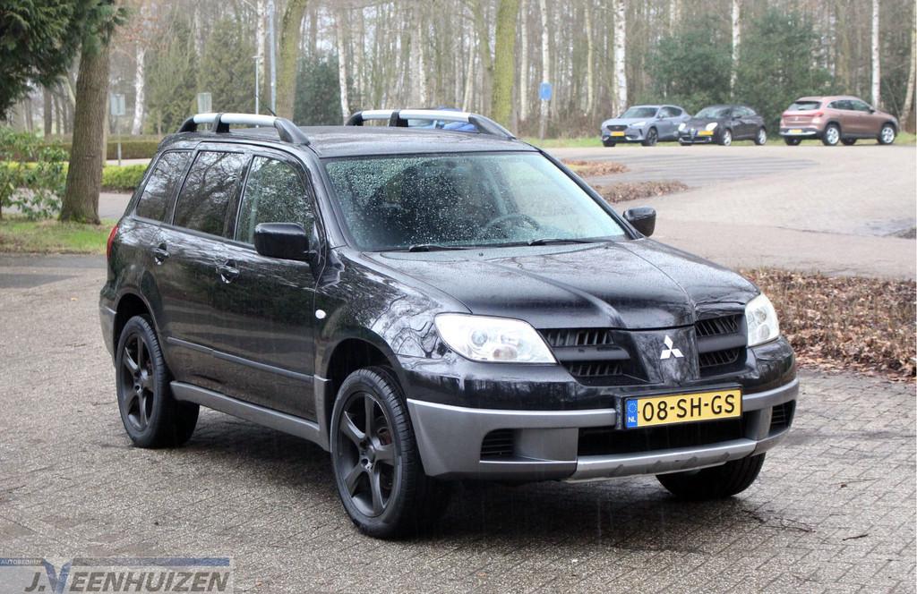 Mitsubishi Outlander Sport 2.0 Invite+ | 2006 | Airco | Inru, Auto's, Mitsubishi, Voorwielaandrijving, 4 cilinders, Handgeschakeld