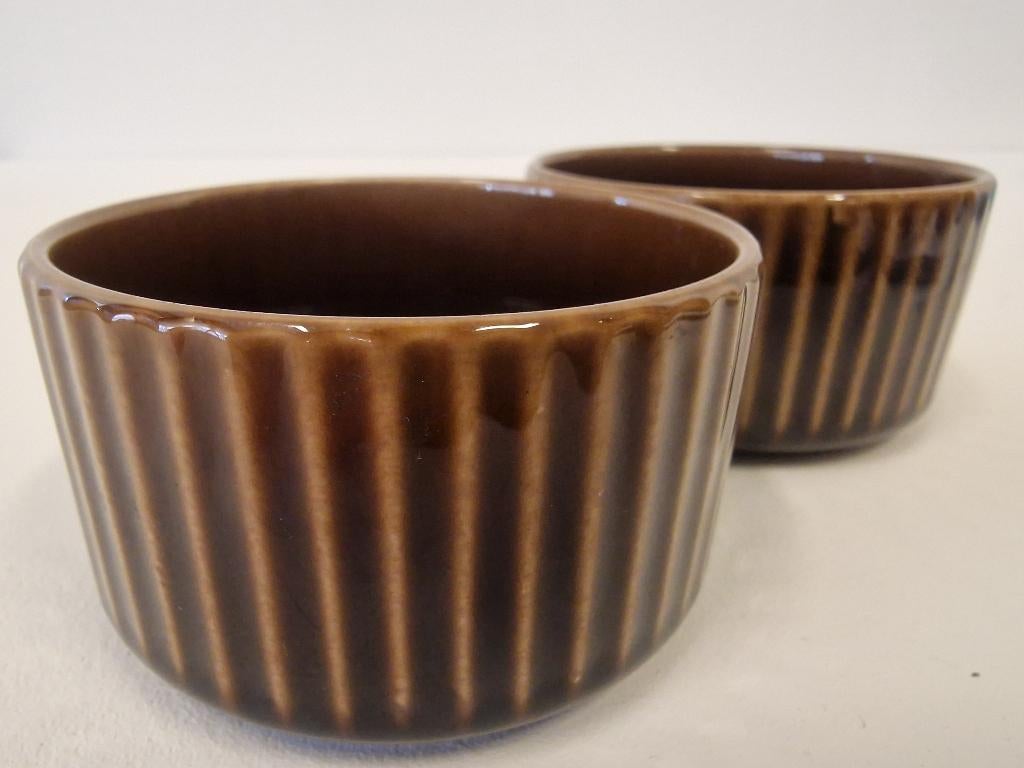 Vintage "Noovo" dessert schaaltje - Huizen Holland, Antiek en Kunst, Ophalen of Verzenden