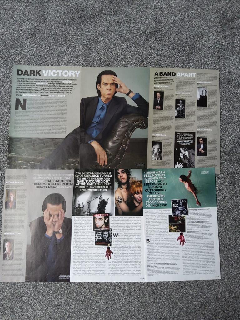 Nick Cave and the bad seeds, Verzamelen, Ophalen of Verzenden, Zo goed als nieuw, Boek, Tijdschrift of Artikel