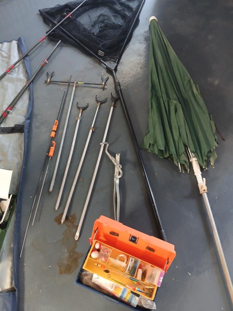 Te koop, volledige karperset., Ophalen