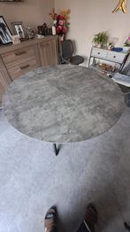 Tafelblad rond 120, Ophalen, Gebruikt, Overige materialen, Betonlook