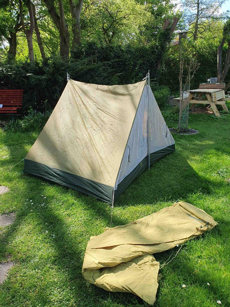 "Vintage" SAMOEN expeditietent (Slee Buitensport), Caravans en Kamperen, Ophalen, Gebruikt, Tot en met 2