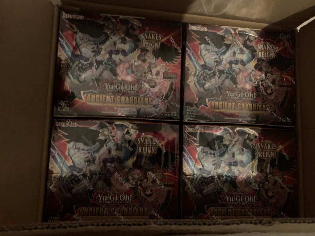 Ancient Guardian Yu-gi-Oh case 12x, Ophalen of Verzenden, Nieuw
