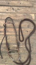 Western hoofdstel bruin, cob, Dieren en Toebehoren, Paarden en Pony's | Hoofdstellen en Tuigage, Ophalen, Gebruikt, Western