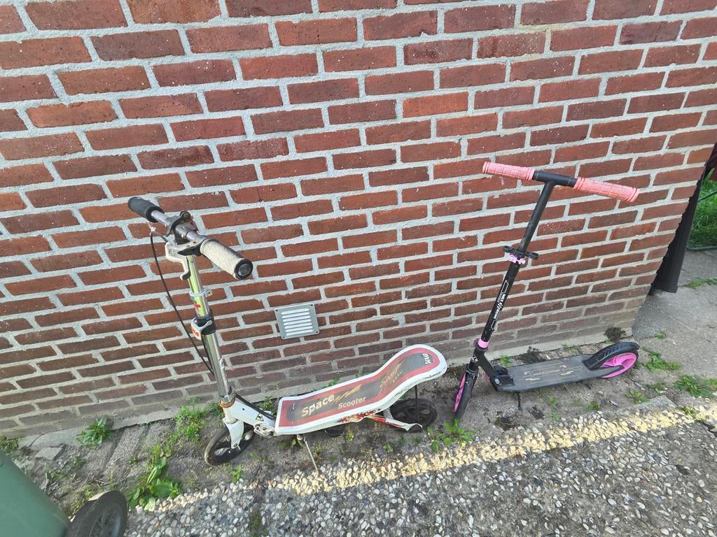 Set van 2 gebruikte steps (Space Scooter &  step), Ophalen of Verzenden