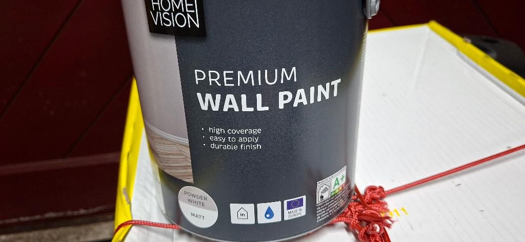 sauz muurverf, Ophalen, Nieuw, Wit, Verf